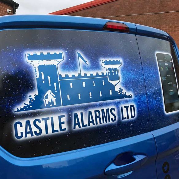 Castle Alarm Design & Wrap