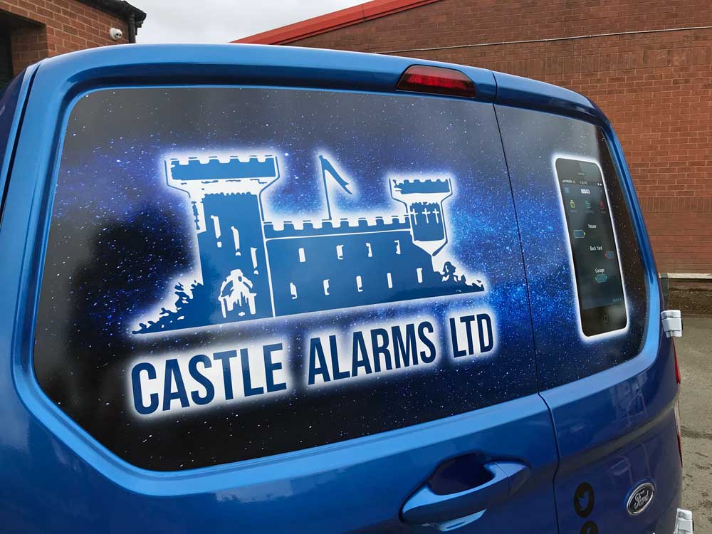 Castle Alarm Design & Wrap
