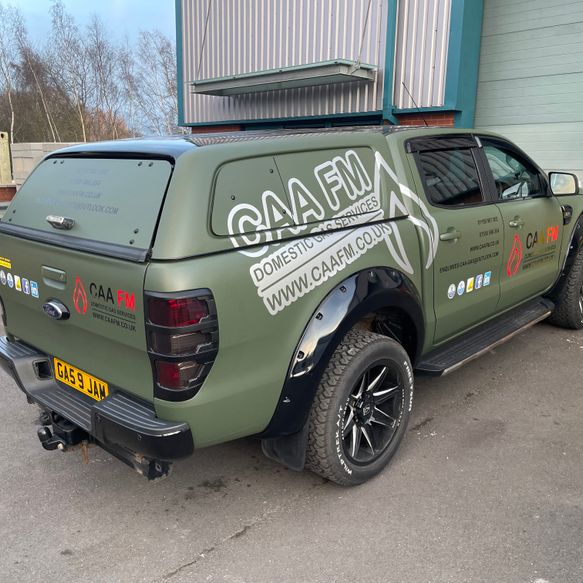 Signwriting Ford Ranger