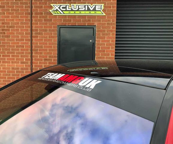 Teamamguk Sunstrip on AMG A45