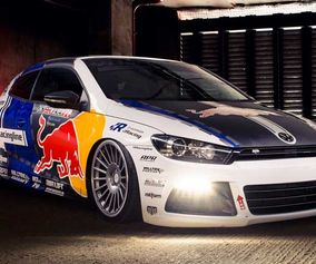 VW scirocco Type R Redbull