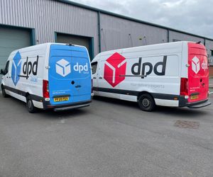 DPD vans